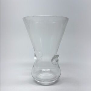 Steuben Signet Glass Vase Signed 1949 NY 6” MCM designed By David Hills